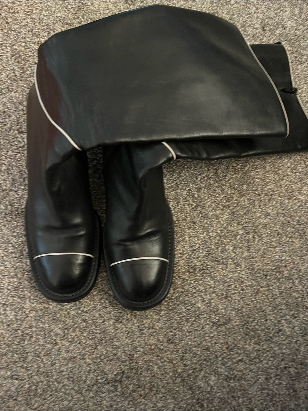 Vintage Prada Linea Rossa (Prada Sport) black leather boots - Picture 3 of 13